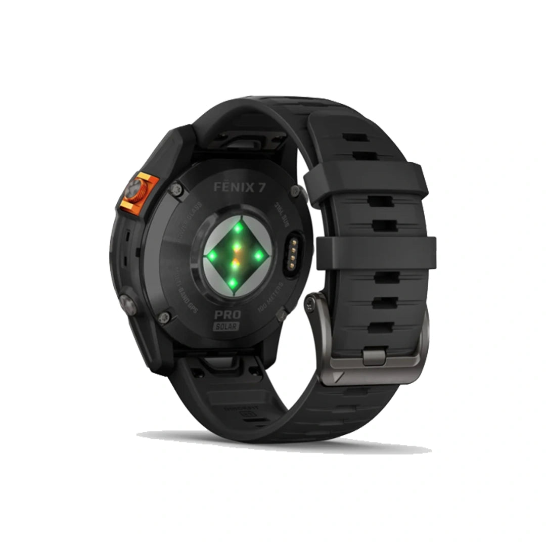 Garmin Fenix 7 Pro 45mm Solar Edition, Slate Gray With Black Band in Qatar Garmin Fenix 7 Pro 45mm Solar Edition, Slate Gray With Black Band in Qatar